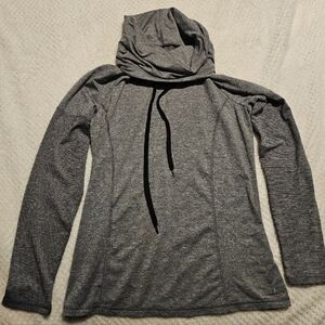 Cozy Gray Hooded Sweater